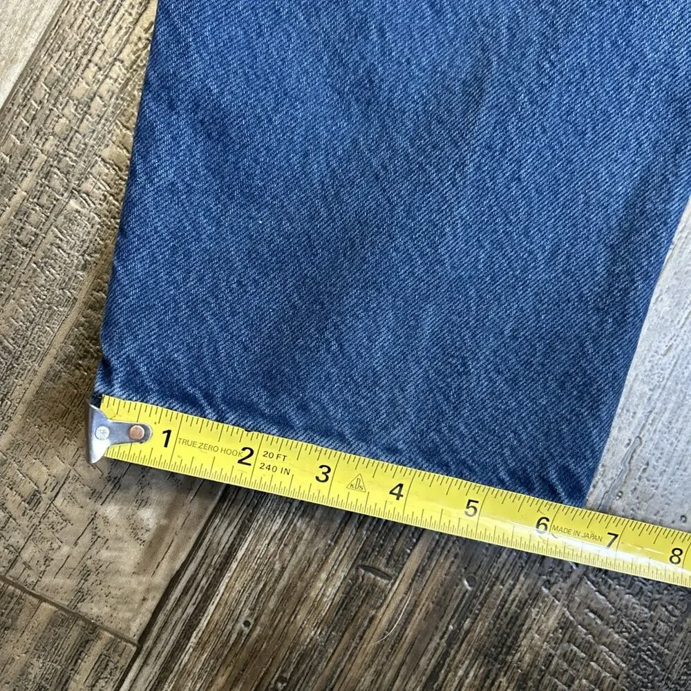 Levi's Jeans Men 28x32 Blue SilverTab Straight & Narrow Vintage 80’s USA Read